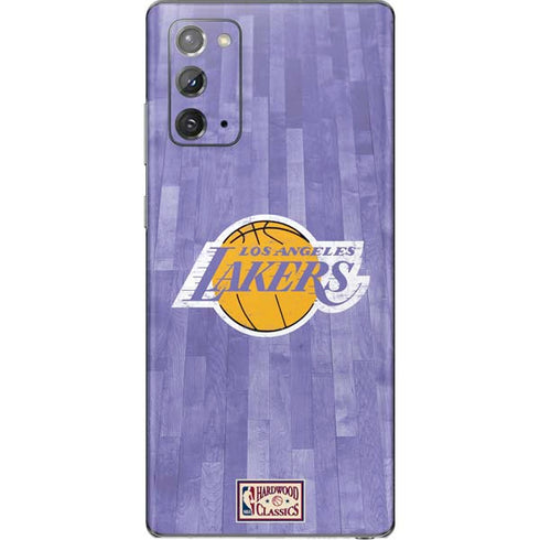 NBA Los Angeles Lakers Hardwood Classics Galaxy Note20 5G Skin